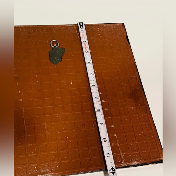 R.C. Gorman Large Glazed Ceramic Tile 1978 Santa Fe Woman Wall Decor - Picture 9 of 11